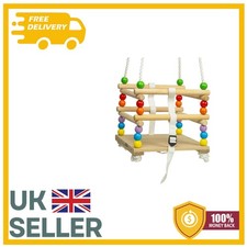 Multicolor Wooden Swing Set