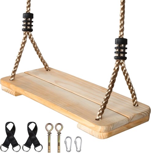 Wood tree swing seat wooden - wood, seat,