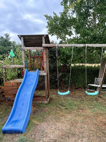 Wooden climbing frame - , fatmoose