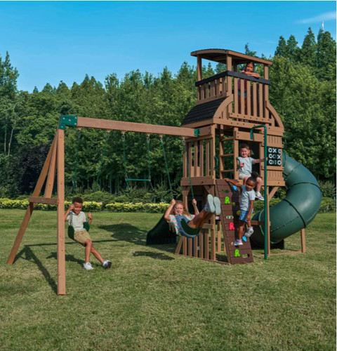Wooden kids playcentre - kids,