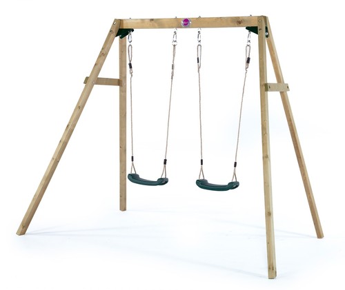 Plum play wooden double swing - play,
