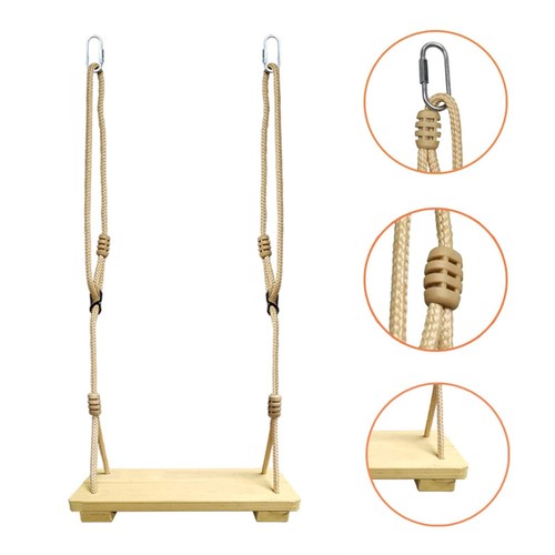 Wood tree swing seat - seat, indoor