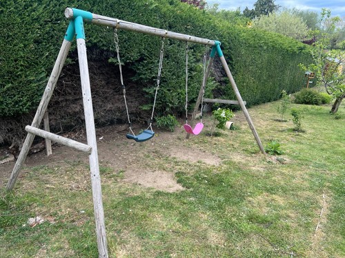 Rebo kids wooden swing - rebo,