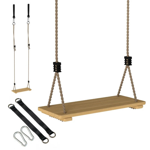 Wooden swing seat kids - seat,