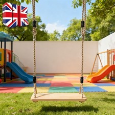 Wood Tree Swing Seat Indoor