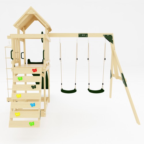 Garden wooden outdoor playset - garden,